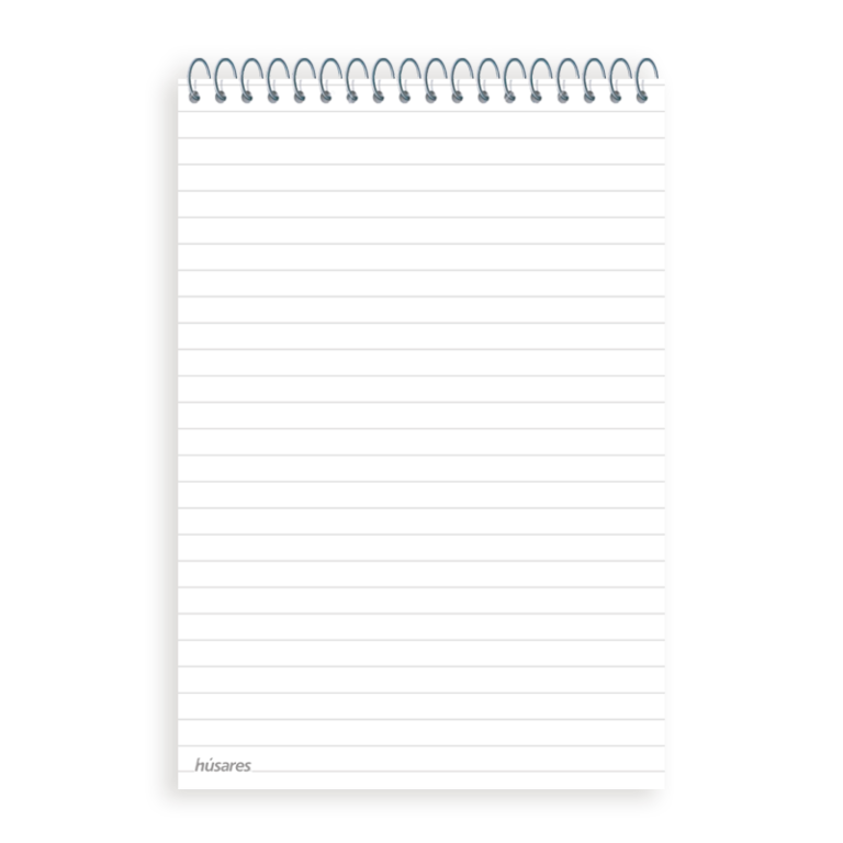 husares_comercial-ESPIRALADO Hoja rayada ESQUELA