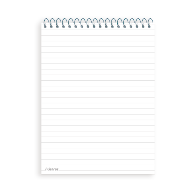 husares_comercial-ESPIRALADO Hoja rayada ESQUELITA